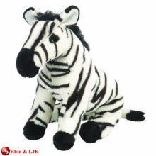 EN71&ASTM standard stuffed toy zebra plush